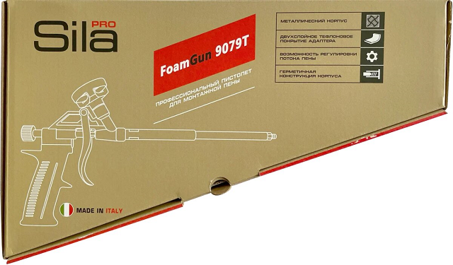 Sila 9079T, пистолет для монтажной пены